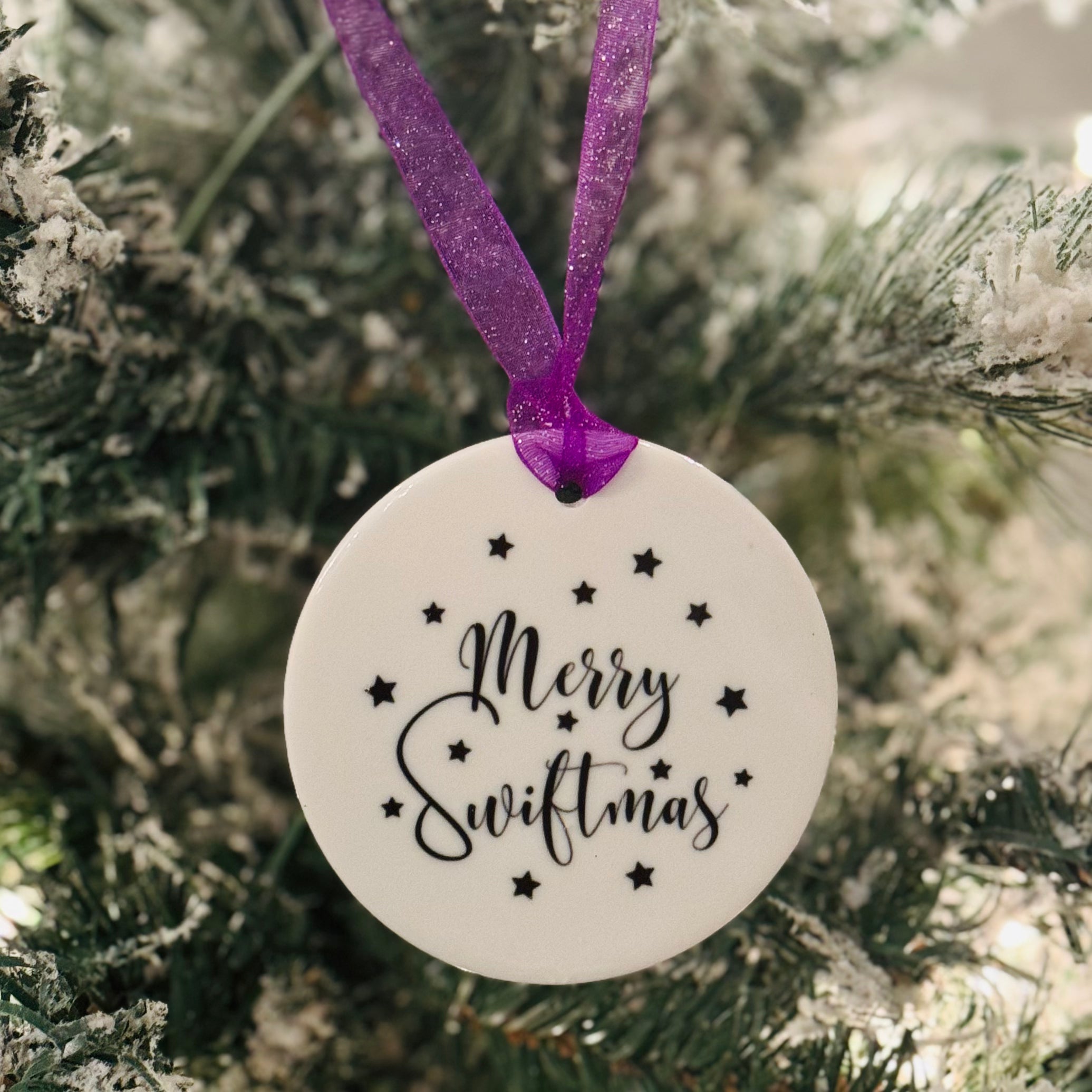 Merry Swiftmas Ornament, Taylor Swift Christmas Ornament , T