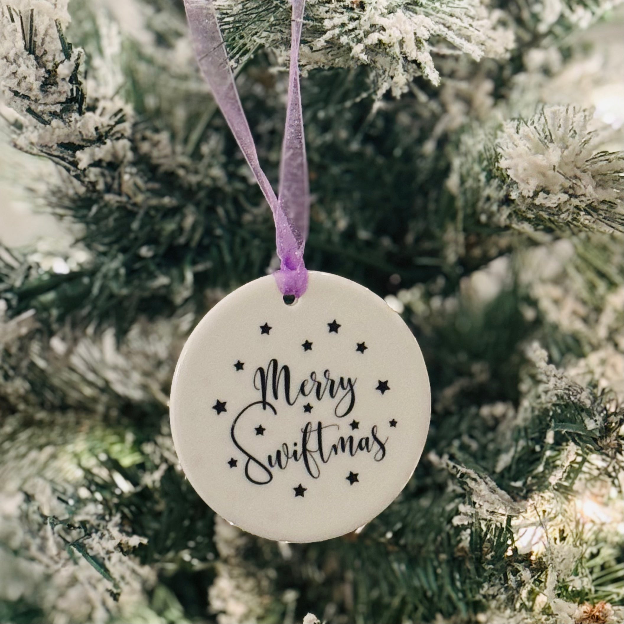 Merry Christmas Swift Ornament, in My Holly Jolly Era Gift, Xmas