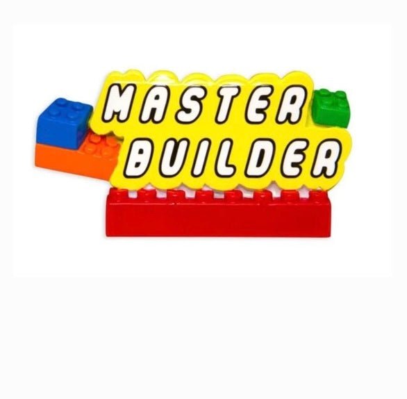 Master Builder Lego Kids Ornament - Your Best Elf